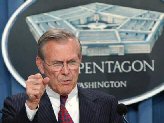 Interview du ministre de la Défense US Donald Rumsfeld, un mois après le 11-Septembre thumbnail
