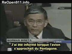 Témoignage renversant du Secrétaire au Transport Norman Mineta devant la Commission